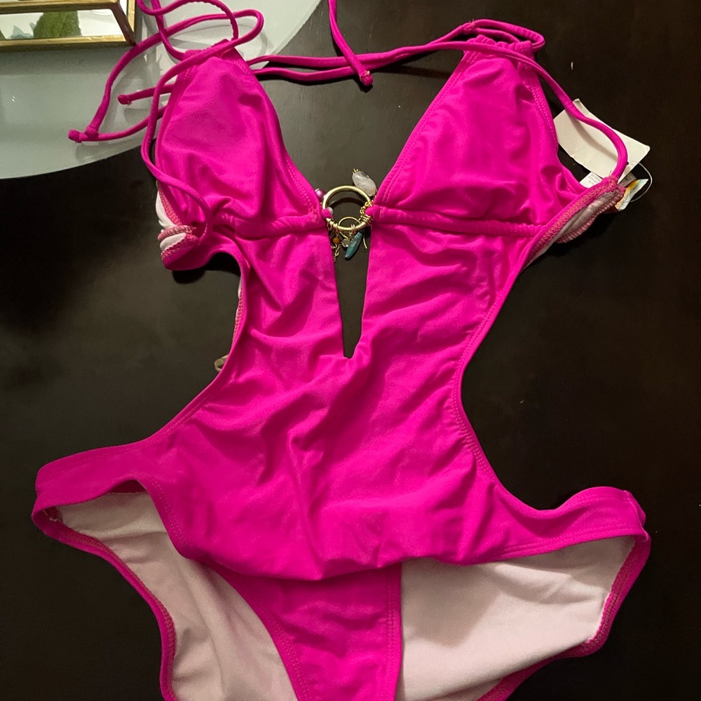 Hot pink sexy swimsuit brand new